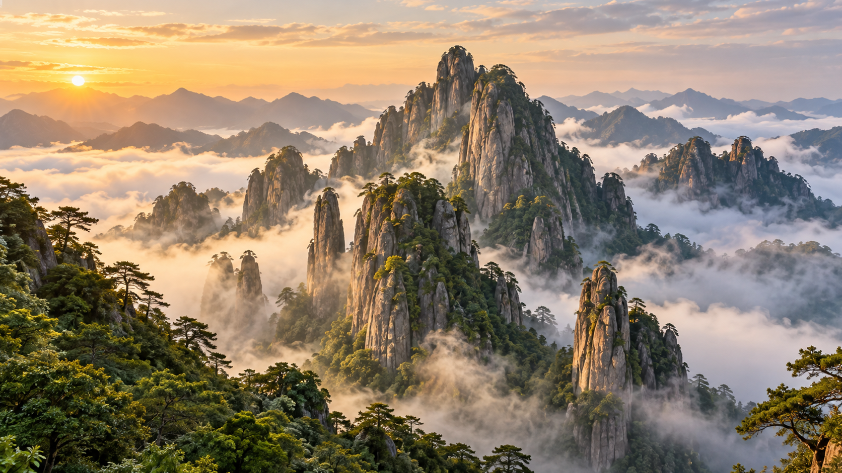 三清山配图
