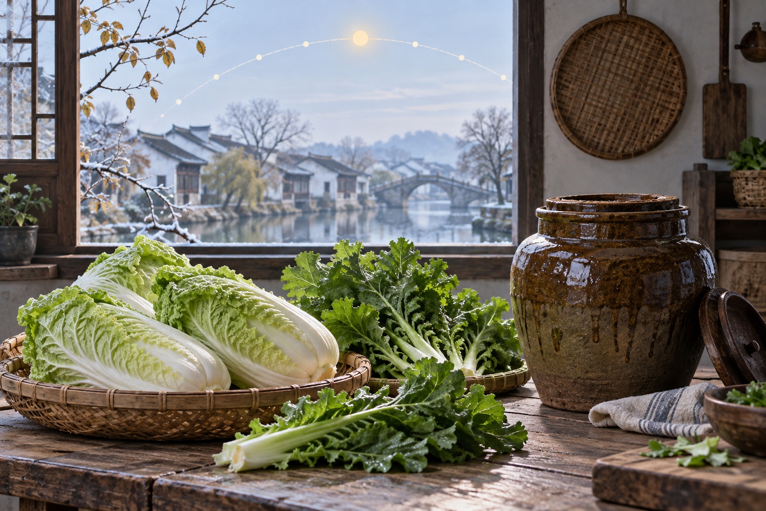 小雪腌菜