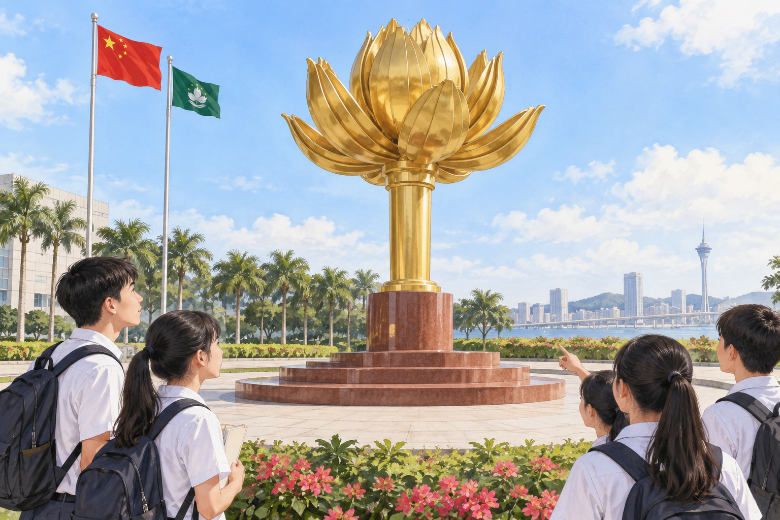 澳门回归纪念日的城市记忆